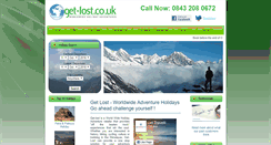 Desktop Screenshot of get-lost.co.uk
